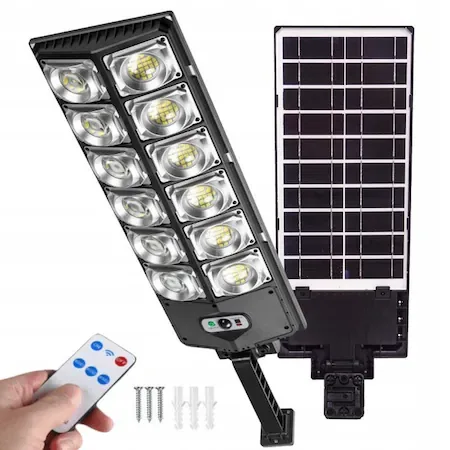 Сонячний вуличний LED-ліхтар з пультом дистанційного керування